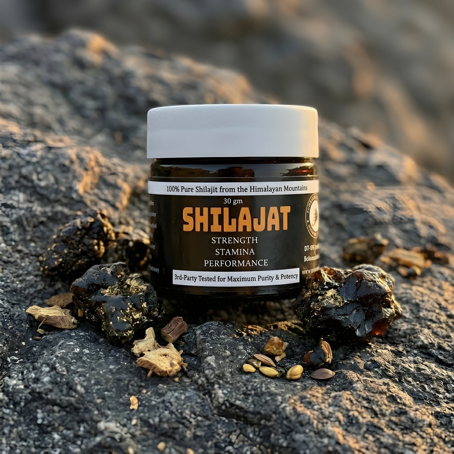 Organic Himalayan Shilajit Resin